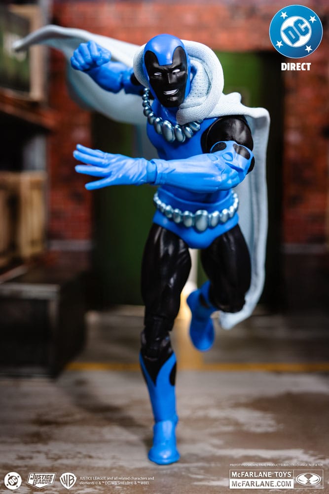 DC Direct Action Figure Obsidian (Infinity Inc #16) (Chase) (Gold Label) 18 cm